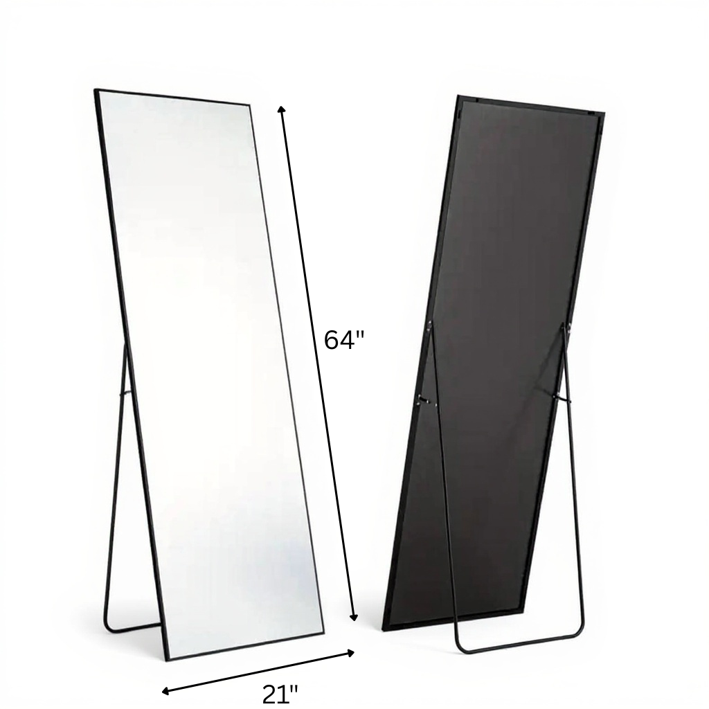 Full Length Rectangular Mirror 64