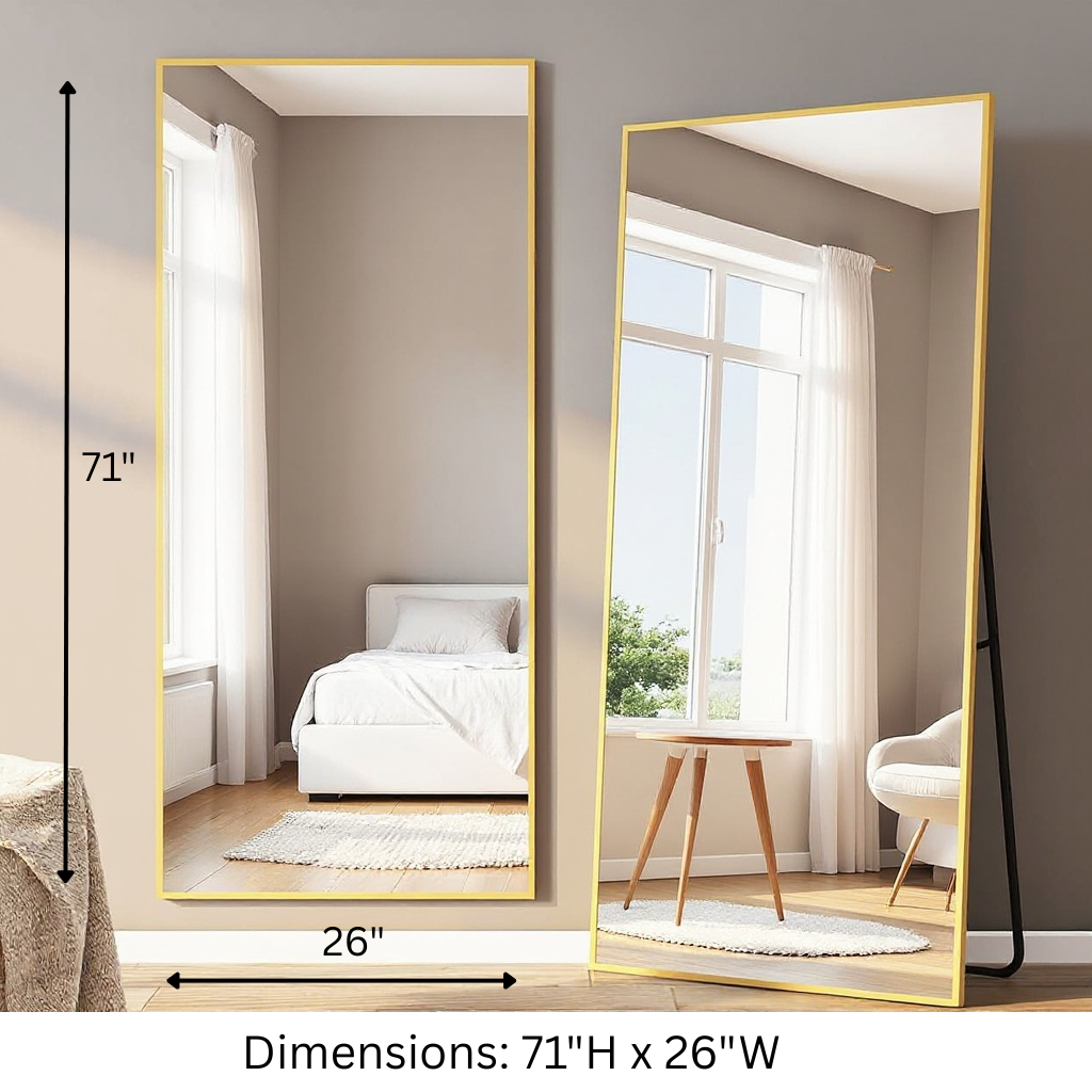 Full Length Rectangular Mirror 71