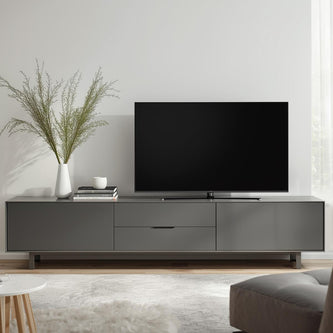 Stylish media console for living room décor