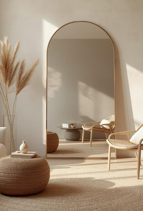 CozyVianno mirrors — decorative wall mirror and full-length mirror in modern home interior