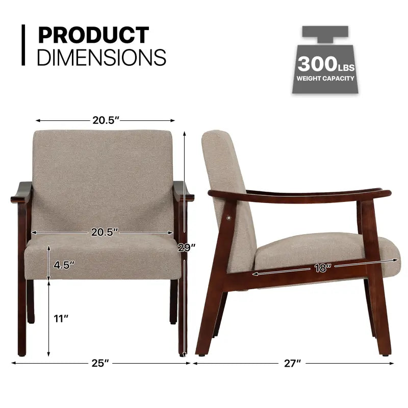 Mid-Century Modern Accent Chair