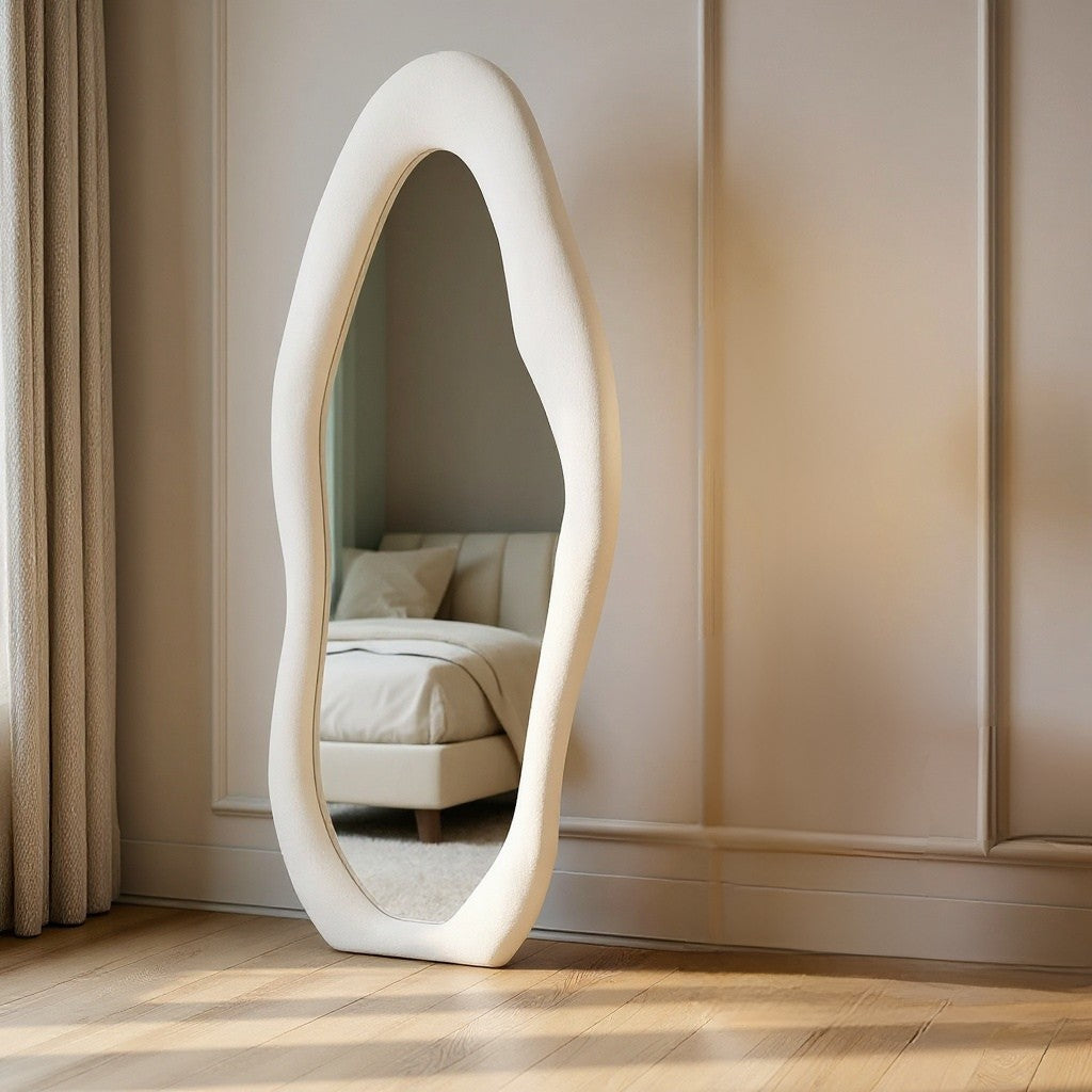 Wavy Full Length Floor Mirror 63