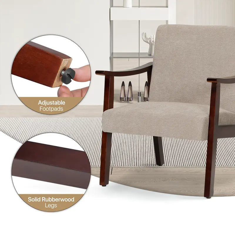 Mid-Century Modern Accent Chair