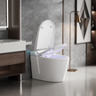 Smart Toilet with Built-In Bidet, Heated Seat & Automatic Lid – Modern One-Piece Design