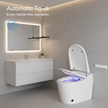 Smart Toilet with Built-In Bidet, Heated Seat & Automatic Lid – Modern One-Piece Design