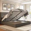 Upholstered Storage Lift Bed Frame – Queen & King Size