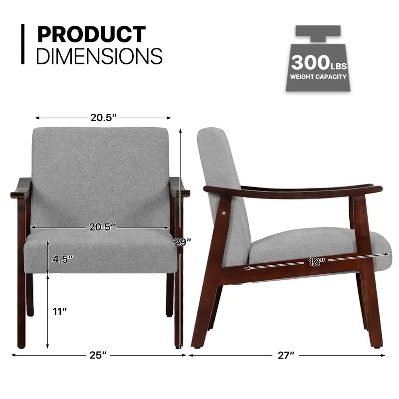 Mid-Century Modern Accent Chair