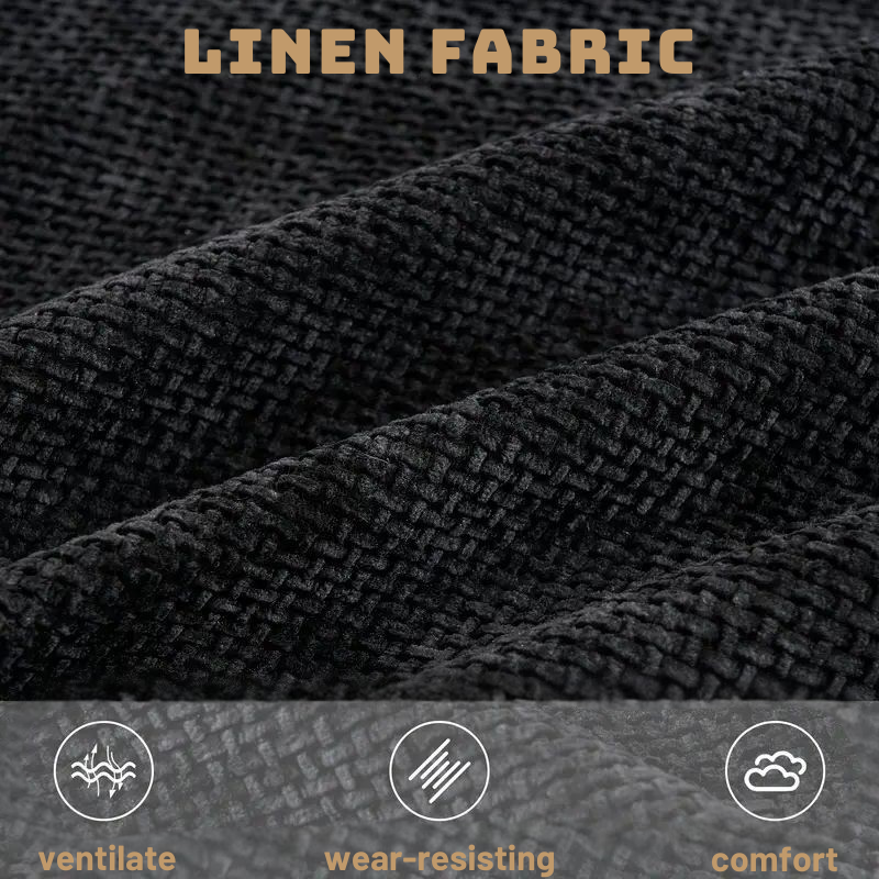 Modern Sectional Sofa with Deep Seats – Multiple Colors