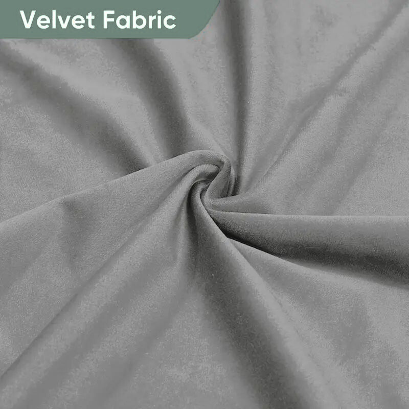 Modern Modular Velvet Sectional Sofa – U-Shaped, No Assembly Required