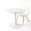 Round White Tulip Dining Table – 31.5